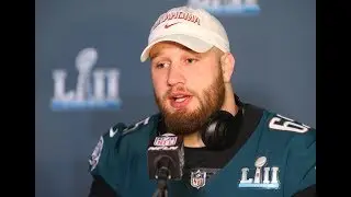 Eagles Lane Johnson meets with fans in Philadelphia