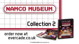 Evercade Namco Collection 2 Cartridge Trailer