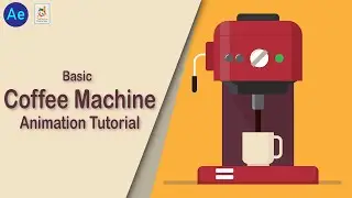 Coffee Machine Vector Animation Tutorial in After Effects