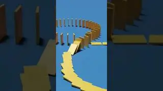 The Domino Effect - Blender