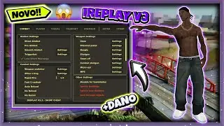 ✅ [ASI] MENU IREPLAY V3.3 AIMBOT / +DAMAGE / WH / E MUITO MAIS! GTA SAMP