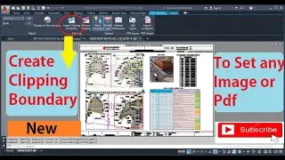 How to use (Create Clipping Boundary) to set exact rectangle shape image or pdf.