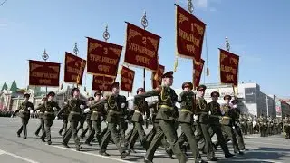 После Парада Победы 9 мая Новосибирске