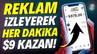 HIZLI OL: 1 DAKİKALIK REKLAM İZLEYEREK $9 PARA KAZAN! 💰- İnternetten Para Kazanma Yolları 2025