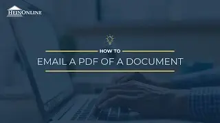 How To Email a PDF