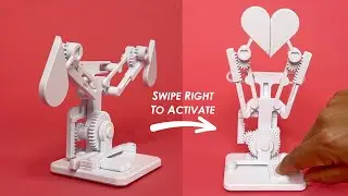 Mechanical Design of A 3D-Printed Sculpture | Love at First Swipe