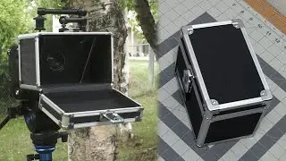 Teleprompter in a Box - portable and cheap!