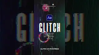 Fast Glitch Effects in After Effects