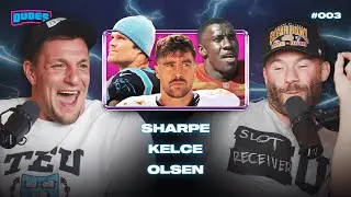 Gronk and Julian Edelman on Travis Kelce, Greg Olsen, and Shannon Sharpe | National Tight Ends Day