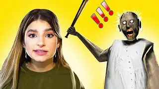 GRANNY в реальной жизни! Мама ЗАПРЕТИЛА играть в Гренни, но Кристина не послушала!
