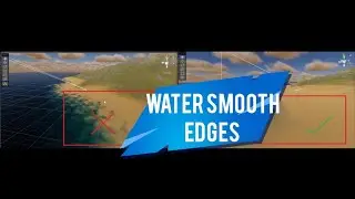 Unity3d How to do HDRP Water edges Smooth on Shoreline via Water Mask