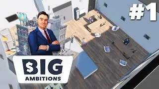 BUSINESS SIM RPG - Big Ambitions Gameplay Walkthrough Part 1