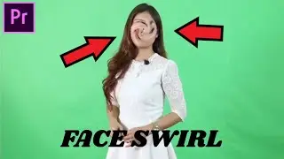 Face Swirl (Twirl Distortion) | Tutorial Premiere Pro | 20 Second Tutorial