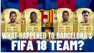 What happened to Barcelona's FIFA 18 Team? EAFC 25