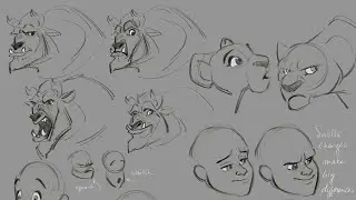 Drawing Simple Clear Facial Expressions