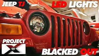 LED Headlights for Project X + Blacked Out