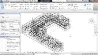 Revit MEP 2015 Tutorial | Viewing The Model - 3D