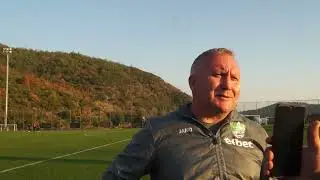 Николай Киров след двубоя с 