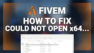 FiveM – How to Fix “Could not open x64/audio/…” Error! | Complete 2024 Guide