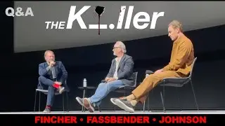 'The Killer' Q&A Fincher & Fassbender & Rian Johnson 15th Nov 2023