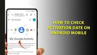 How to see Mobile Activation Date 2024 | Check activation date on android phone | Mobile Activation