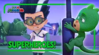 PJ Masks vs. The Clumsy Ray | PJ Masks Superheroes