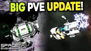 BIG Space Engineers NPC Changes! - Global Encounters Combat Preview