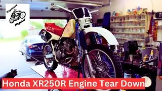 Honda XR250R Dirt Bike Engine Tear Down and Inspect. What Will it Take to be Good Again?