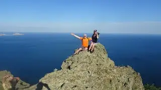 Восхождение на Карадаг - потухший вулкан /Крым