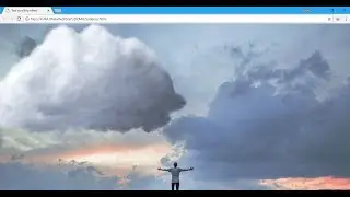 Pure CSS3 Cloud Animation Effect ( No JAVASRIPT ).