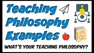 Teaching Philosophy Examples