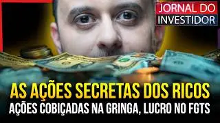 Onde os RICOS estão INVESTINDO? A CARTEIRA SECRETA dos RICOS! As ações americanas favoritas dos BR!