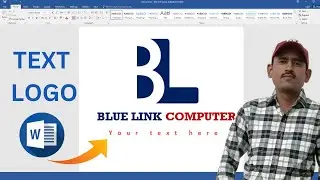 How to Create Text Logo Design in Microsoft Word | Text Logo Design | Microsoft Word Design