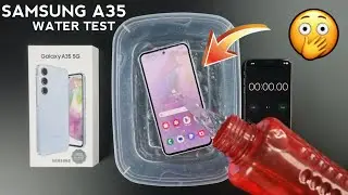 Samsung A35 5G Water Test 💦💧| Galaxy A35 iP67 Waterproof Or Not??