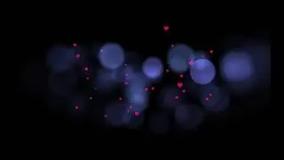 Hearts with flares - 4K