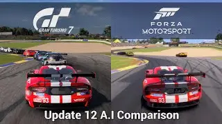 Gran Turismo 7 & Forza Motorsport - Update 12 Improved A.I Vs Sophy Comparison [PS5 & XSX]