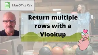 How to return multiple rows with a Vlookup