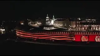 3D-мэппинг шоу на стенах Нижегородского кремля