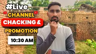 Sunday Live🔴 Channel Chaking & Promotion @mrbauri