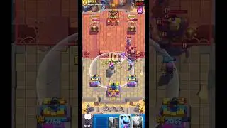 Spamming hogs ☠️😭 #clashroyle #clashroyalehighlights