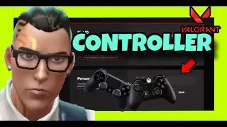 How To PLAY VALORANT With a CONTROLLER ✅ 2024 GUIDE - Conect Controller To PC