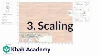 3. Scaling | Sets & Staging | Computer animation | Khan Academy