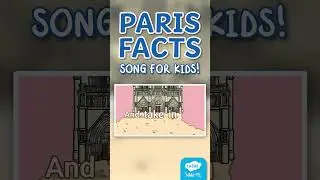 Learn all about Paris with our FUN song for kids! 🎶 #paris #paris2024 #song #kids