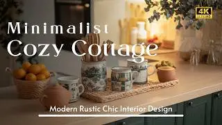 Cozy Cottage Traditions Style with Warm Minimalism for a Modern, Chic Interior Design