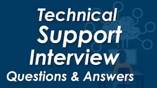 Technical Support Interview Questions and Answers For Freshers By Wisdom Jobs