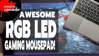 AWESOME LED RGB Gaming Mousepad From NJSJ