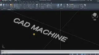 AutoCAD tutorial : How to create 3D text!