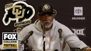 Postgame Interview: Deion Sanders on Colorado's Week 2 loss to Nebraska | FOX College Football