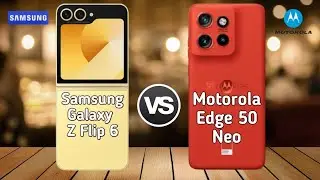 Samsung Galaxy Z Flip 6 Vs Motorola Edge 50 Neo | Full comparison ⚡ Which one is Best?