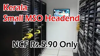 Kerala Small MSO Headend - NCF Rs.5.90 Only ( 226 FTA Channels) Cable TV Malayalam